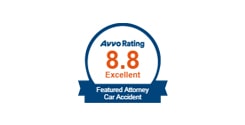 Avvo Rating 8.8 Excellent | Featured Attorney Car Accident